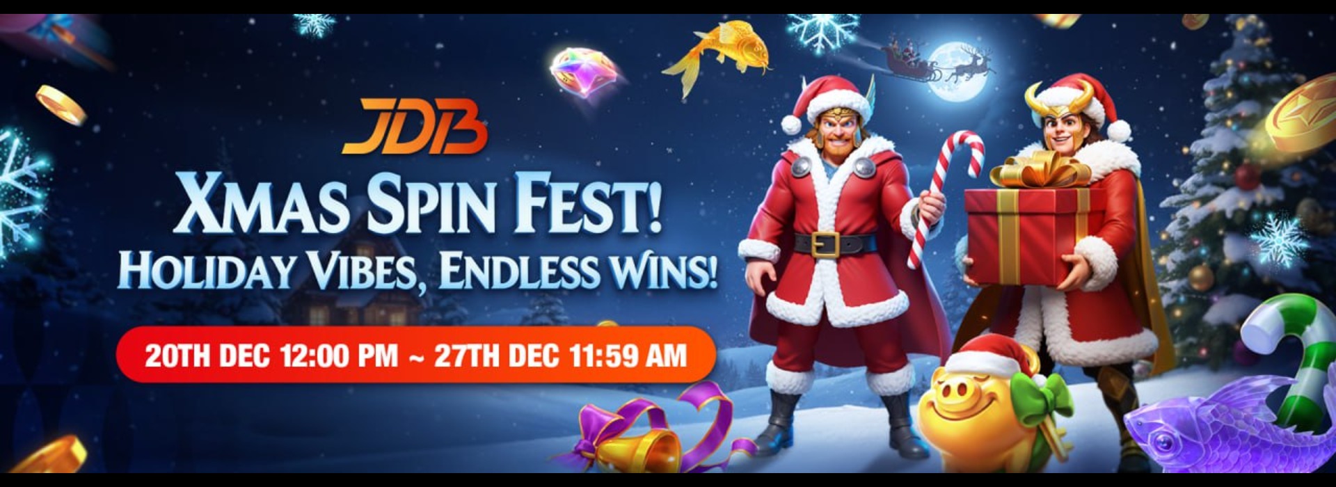 JDB - Xmas Spin Fest!